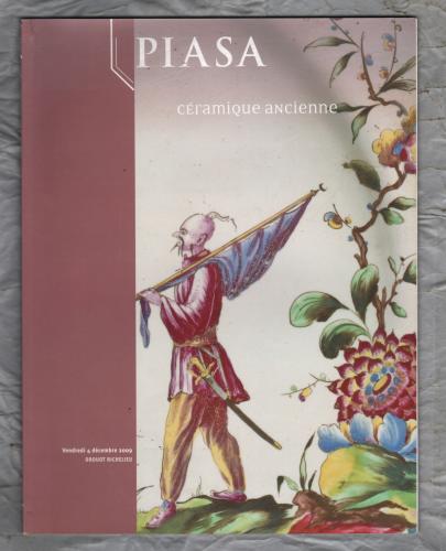 Piasa Auction Catalogue - `Ceramiques Anciennes` - Drouot Richelieu - Vendredi 4 Decembre 2009