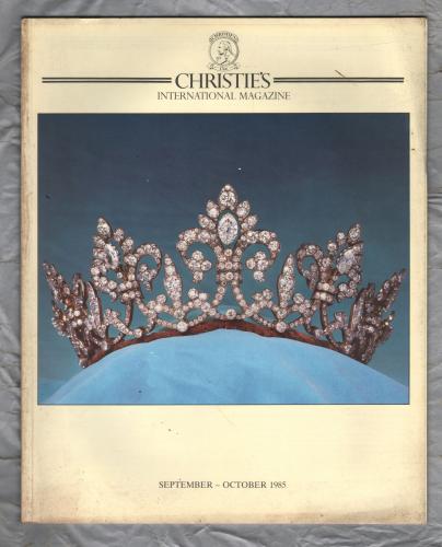 Christie`s International Magazine - September-October 1985 - `Recent Sales` - Asta Ltd