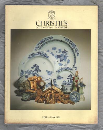 Christie`s International Magazine - April-May 1986 - `Recent Sales` - Asta Ltd