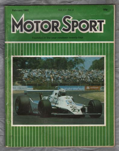 MotorSport - Vol.LVI No.2 - February 1980 - `Road Test:The New Opel Kadett 1.3 SGL` - Published by Motor Sport Magazines Ltd