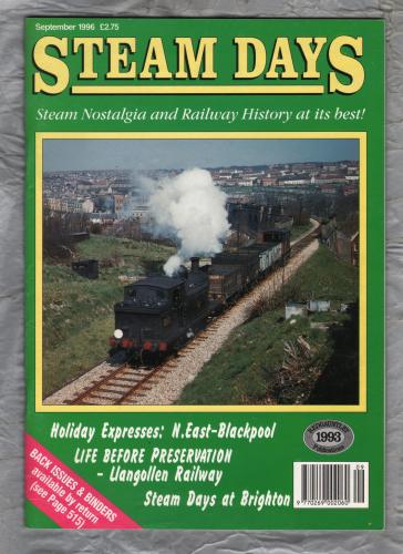 Steam Days - No.85 - September 1996 - `Simply the Best....Scotland in BR Days` - Redgauntlet Publication