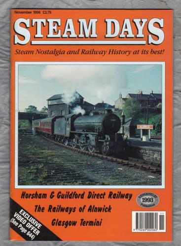 Steam Days - No.87 - November 1996 - `Tredegar` - Redgauntlet Publication