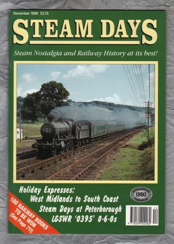 Steam Days - No.88 - December 1996 - `The Malverns` - Redgauntlet Publication