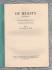 Of Beasts - Music by David Cox and Words from a Mediaeval Anthology - `A Cantata for Unaccompanied Mixed Voices` - 1957 - J.Curwen & Sons Ltd