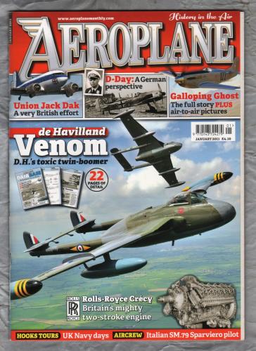 Aeroplane Magazine - Vol.39 No.1 Issue No.453 - January 2011 - `de Havilland D.H.112 Venom` - IPC Media Ltd