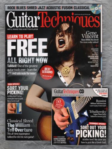  Guitar Techniques - June 2011 - `Free-Alright Now` - With CD - Published by Future Publishing Ltd