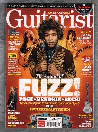  Guitarist - Issue No.322 November 2009 - `Fuzz Pedal Round Up` - No CD - Published by Future Publishing Ltd