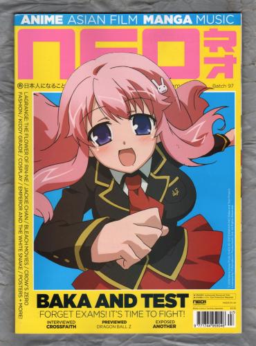  NEO - Issue No.97 June 2012 - `Fists Up! Baka and Test` - Published by Uncooked Media Ltd