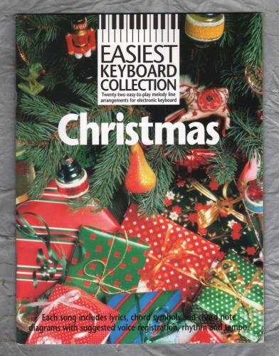 `Easiest Keyboard Collection` - Christmas - 22 Festive Carols and Songs... - Copyright 1998 - Published by Wise Publications