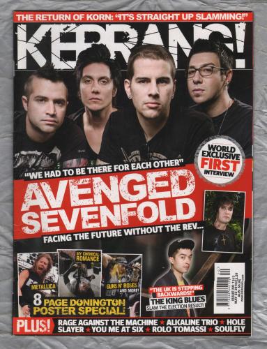 Kerrang! - Issue No.1313 - May 22nd 2010 - `Avenged Sevenfold` - Published By Bauer Periodicals