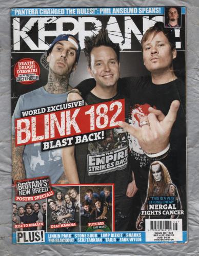 Kerrang! - Issue No.1328 - September 4th 2010 - `Blink 182: Blast Back!` - Published By Bauer Periodicals