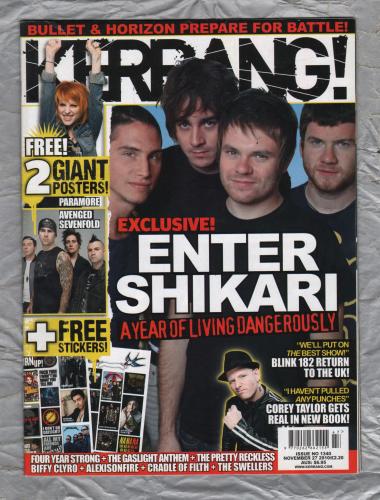 Kerrang! - Issue No.1340 - November 27th 2010 - `Enter Shikari` - Published By Bauer Periodicals