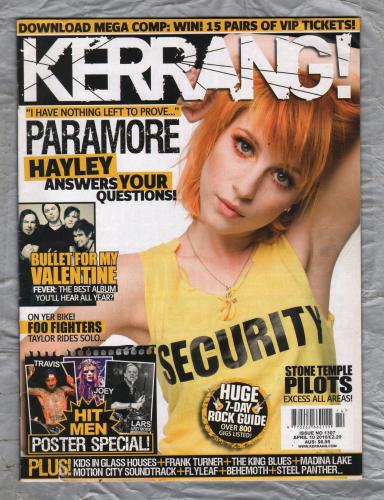 Kerrang! - Issue No.1307 - April 10th 2010 - `Bullet For My Valentine` - Published By Bauer Periodicals