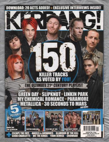 Kerrang! - Issue No.1348 - January 29th 2011 - `The Ultimate 21st Century Playlist` - Published By Bauer Periodicals