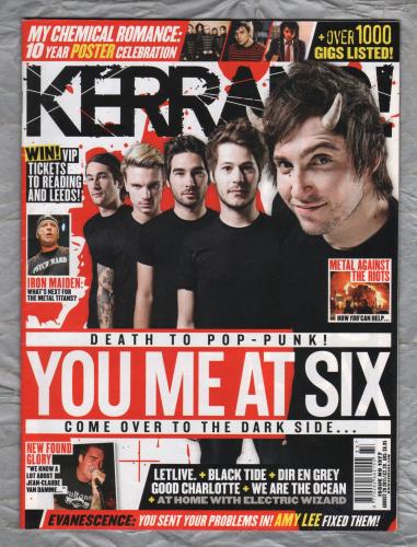 Kerrang! - Issue No.1377 - August 20th 2011 - `You Me At Six` - Published By Bauer Periodicals