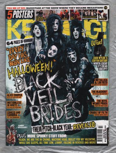 Kerrang! - Issue No.1387 - October 29th 2011 - `Black Veil Brides` - Published By Bauer Periodicals
