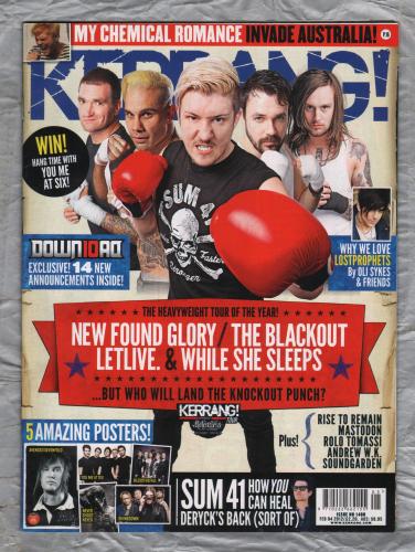 Kerrang! - Issue No.1400 - February 4th 2012 - `Kings Of The Ring` - Published By Bauer Periodicals