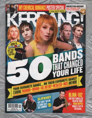 Kerrang! - Issue No.1404 - March 3rd 2012 - `50 Bands That Changed Your Life` - Published By Bauer Periodicals