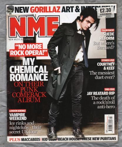  NME - 23 January 2010 - `My Chemical Romance` - Published by IPC Media