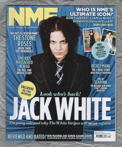  NME - 24 March 2012 - `Look Who`s Back!: Jack White` - Published by IPC Media