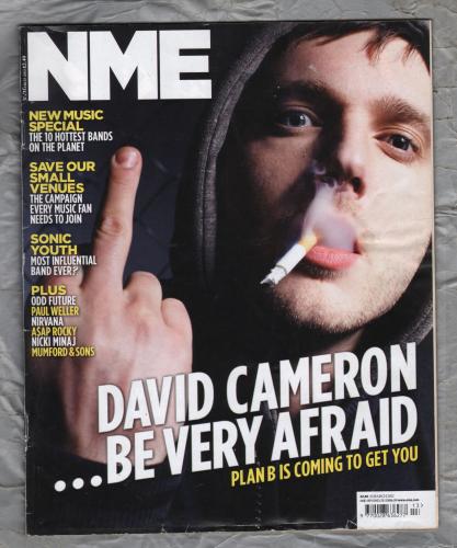  NME - 31 March 2012 - `Plan B Is Angry And Somebody Is Going To Pay` - Published by IPC Media