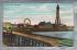 `North Pier. Blackpool` - Postally Used - Blackpool 7th September 1906 - Postmark - Coronation Series Postcard