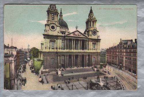 `St Pauls. London` - Postally Used - ? - 22nd October 1908 Postmark