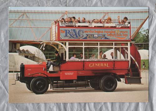 `The National Motor Museum, Beaulieu` - Postally Unused - Replica of a 1912 London General Omnibus Company `B` Type - Pitkin Postcard