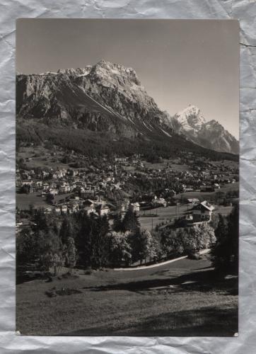 `Cortina 1224 - Sorapsis 3201 - Antelao 3253 ` - Italy - Written To Rear But Postally Unused - Edizioni Ghedina Photograph.