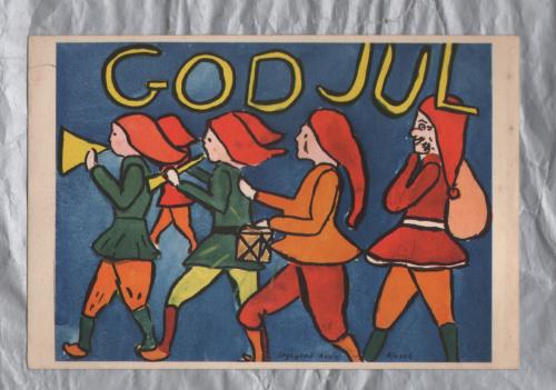 `God Jul` - Sweden - Postally Used - Malmo 23rd December 1960 Postmark