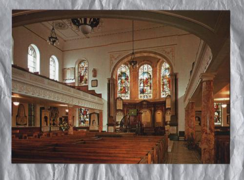 `Wesley`s Chapel - Interior Looking Towards The Sanctuary` - London - Postally Unused - Heritage House Postcard 
