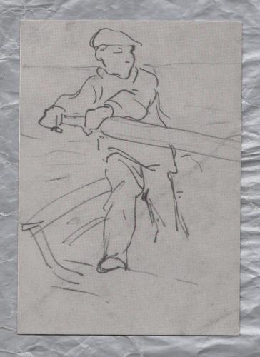 `Oarsman - John Singer Sargent` - Written To Rear But Postally Unused - Sargent And The Sea Exhibition 2010