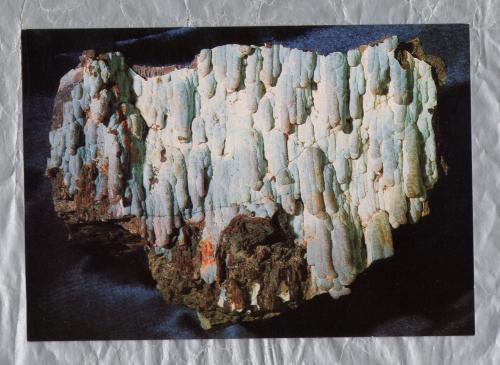 `Chalcedony, A Variety Of Quartz` - Pednandrea Mine, Redruth - Postally Unused - The Royal Institution Of Cornwall Postcard