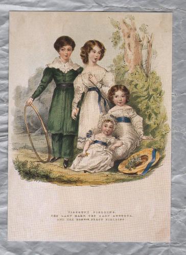 `The Fielding Children By Chatterton Smith And Gauci` - Postally Unused - The Dawson Collection, Morrab Library, Penzance.