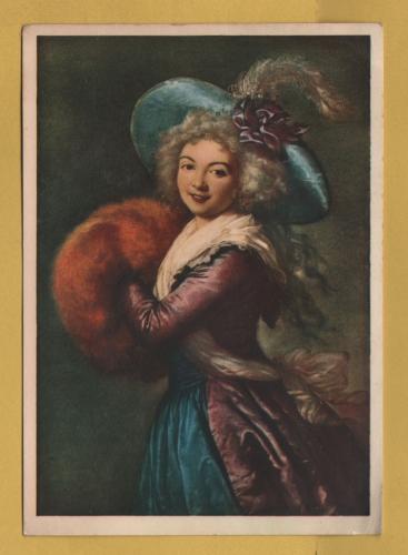 `Mole Raymond - Vigee Lebrun, Louvre` - Postally Unused - Z.Zacchetti Postcard.