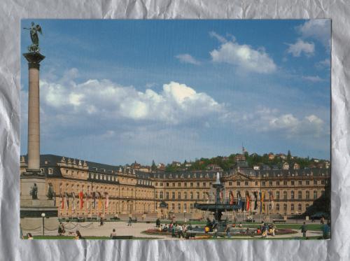 `Stuttgart - Schlossplatz, Neues Schloss` - Postally Unused - Konrad Wittwer Postcard