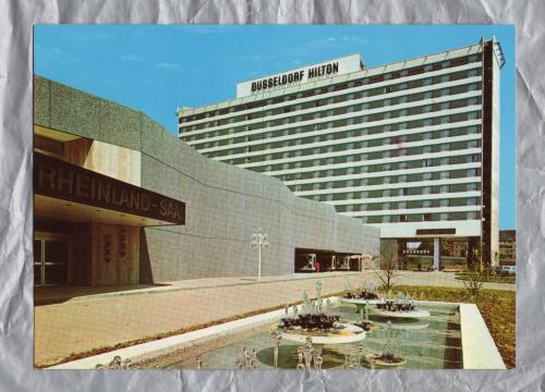 `Dusseldorf Hilton mit Kongress-Zentrum` - Postally Unused - Rahmel Postcard