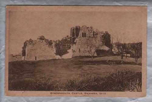 Swansea - Oystermouth Castle - Postally Used - Mumbles Postmark - British Production  