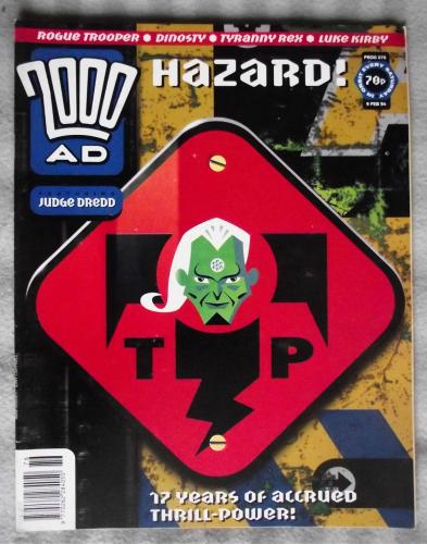 `2000 A.D. Featuring Judge Dredd` - 9th February 1994 - Prog No.876 - `Hazard!`.