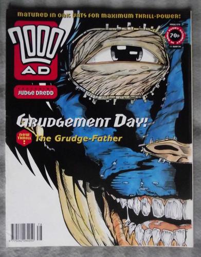 `2000 A.D. Featuring Judge Dredd` - 11th March 1994 - Prog No.878 - `Grudgement Day!: The Grudge-Father`.