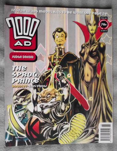 `2000 A.D. Featuring Judge Dredd` - 29th April 1994 - Prog No.885 - `The Sprog Prince`.
