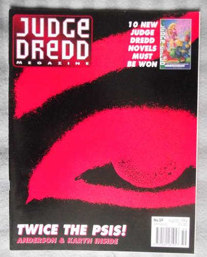 Judge Dredd Megazine - 5th August 1994 - No.59 - `Twice The Psis! Anderson & Karyn Inside`
