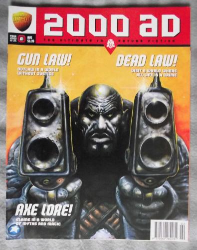 `2000 A.D. Featuring Judge Dredd` - 30th July 1996 - Prog No.1002 - `Gun Law! Qutlaw In A World Without Justice`