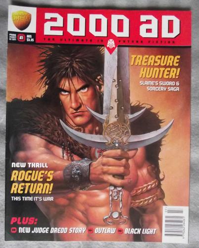 `2000 A.D. Featuring Judge Dredd` - 3rd September 1996 - Prog No.1007 - `Rogue`s Return! This Time It`s War`