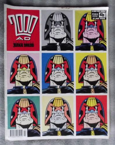 `2000 A.D. Featuring Judge Dredd` - 17th February 1990 - Prog No.666 - `Bradley Goes Gothic`.