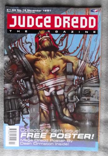 Judge Dredd The Megazine - November 1991 - No.14 - `Raptaur`