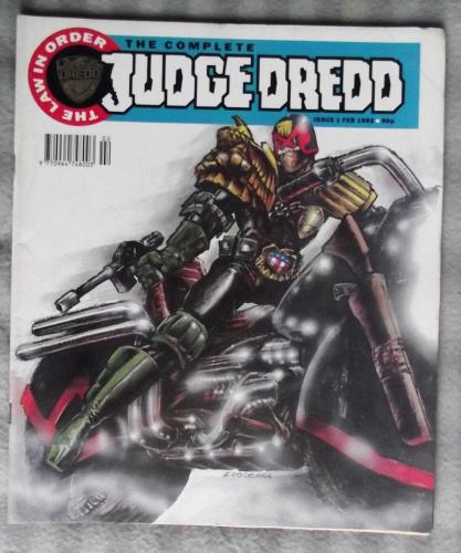 The Complete Judge Dredd - February 1992 - No.1 - `Meet The Toughest Lawman Of Them All`