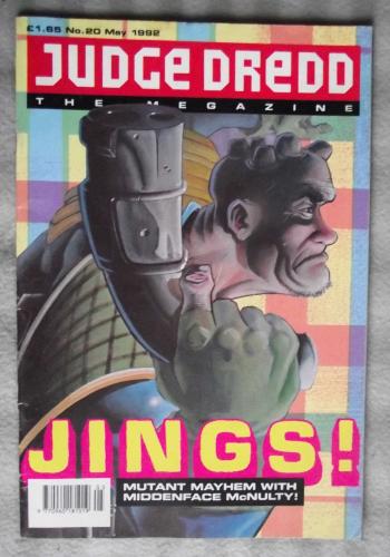 Judge Dredd The Megazine - May 1992 - Vol.1 No.20 - `Jings! Mutant Mayhem With Middenface McNulty!`