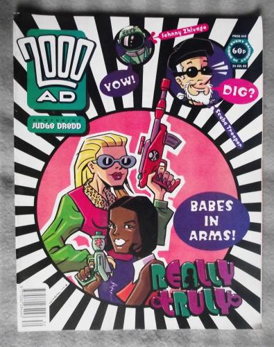 `2000 A.D. Featuring Judge Dredd` - 24th July 1993 - Prog No.845 - `Babes In Arms! Really & Truly`.