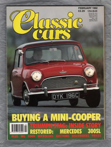 Classic Cars Magazine - February 1992 - Vol.19 No.5 - `Triumph Stag: Inside Story` - Published by IPC Magazines